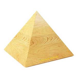 Wooden Pyramid for Vastu Remedy | 6 inches | Hollow Inside